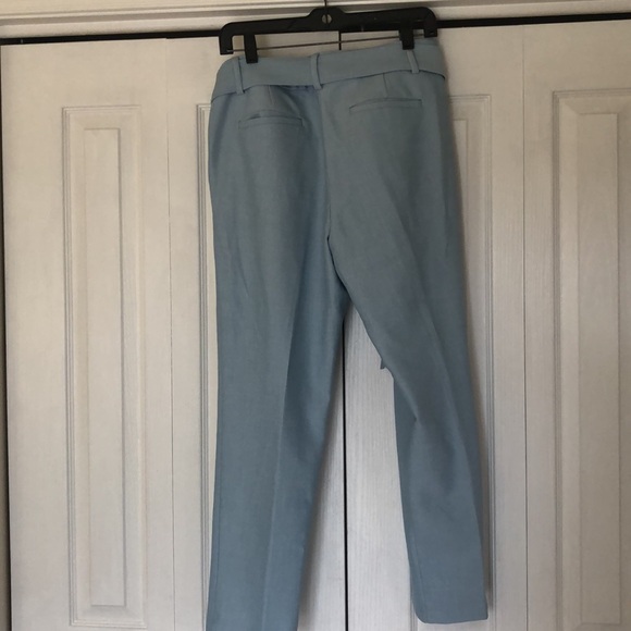 Loft baby blue high waist pants . - Picture 7 of 7